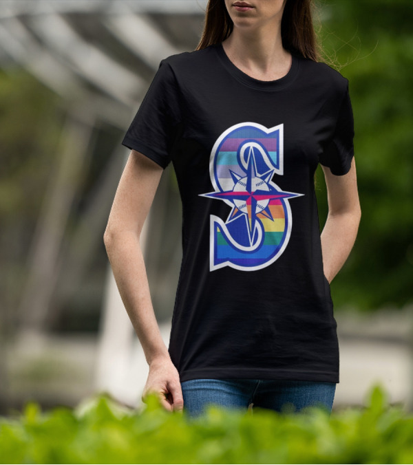Mariners Pride Month Rainbow T-Shirt