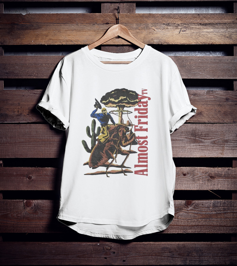 Almost Friday Cockroach Cowboys Desert Adventure T-Shirt