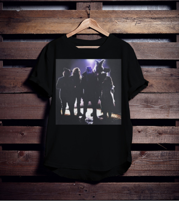 Fightful Wrestling Wyatt Sicks Illuminated Shadow Group Photo T-Shirt