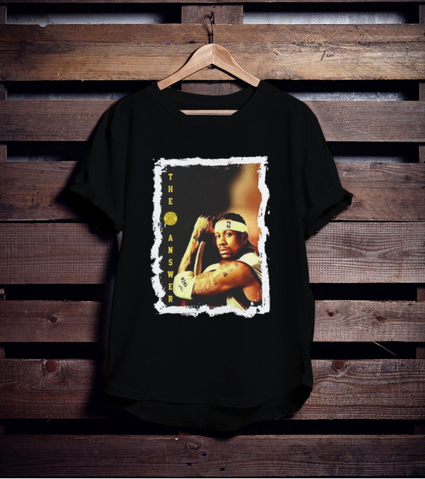 Allen Iverson The Answer Basketball Legend T-Shirt