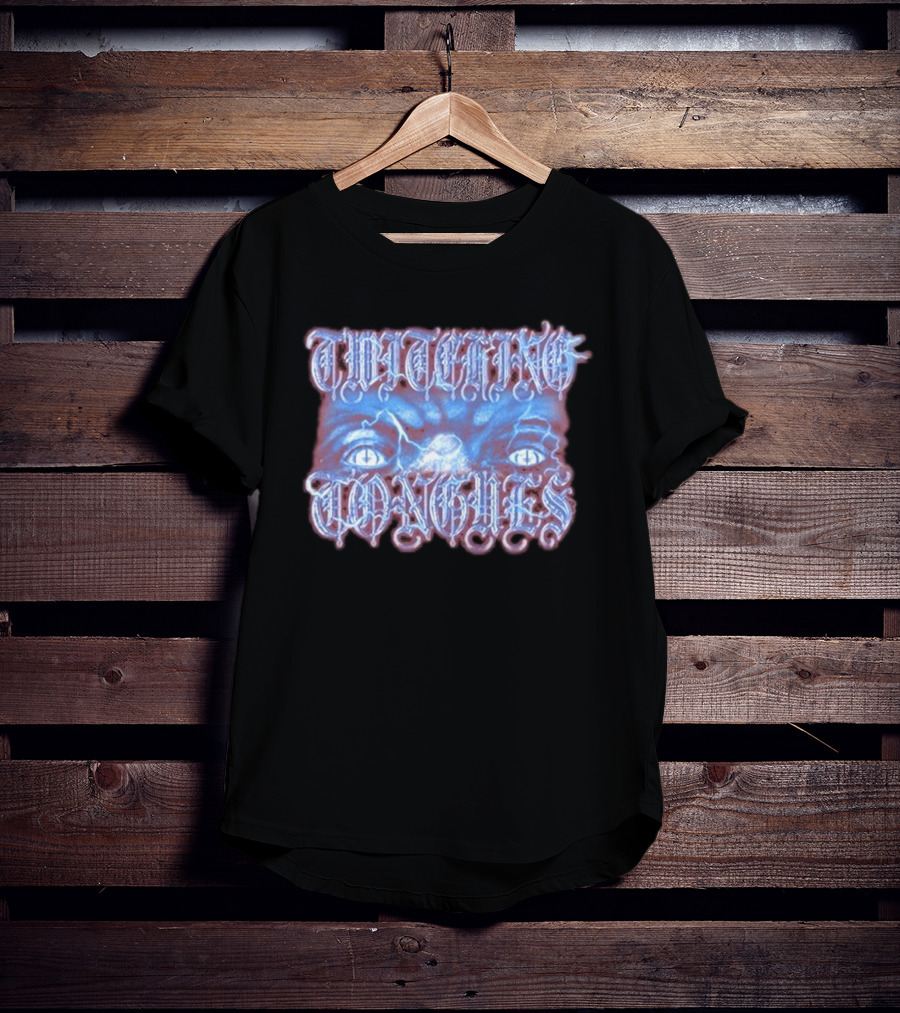 Twitching Tongues Eyes Alien Glare T-Shirt