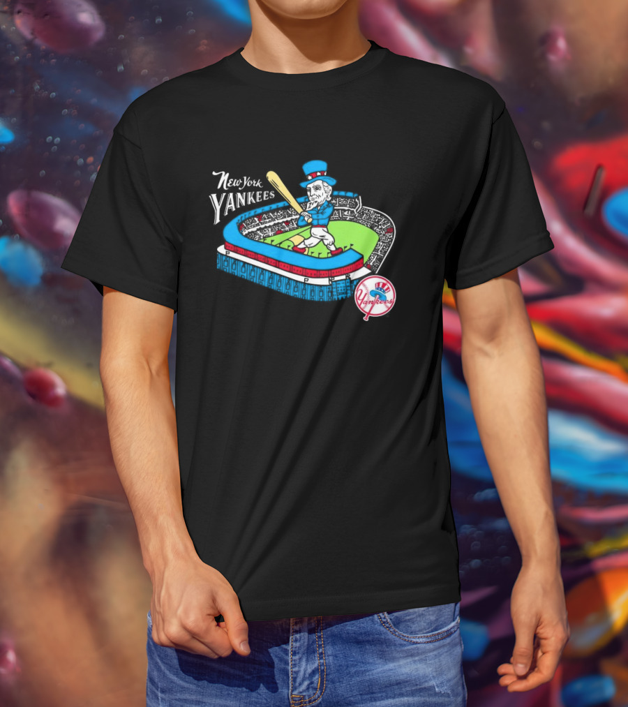 New York Yankees Uncle Sam Baseball MLB Team Stadium T-Shirt