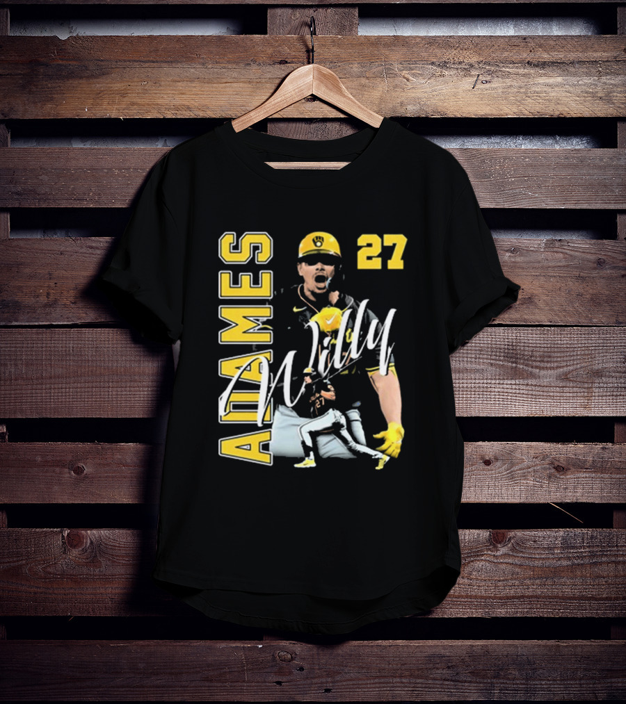 Willy Adames 27 Mke Allgoods Baseball Sports T-Shirt