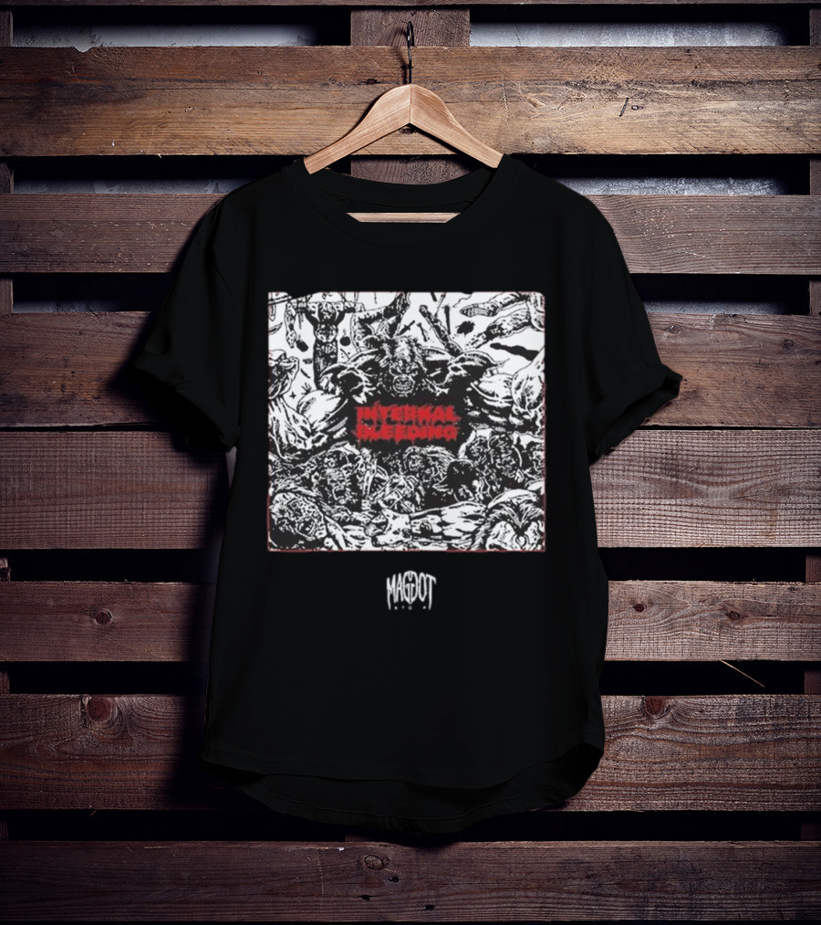 Internal Bleeding Maggot Stomp RWE Gruesome Zombie T-Shirt