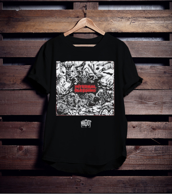 Internal Bleeding Maggot Stomp RWE Gruesome Zombie T-Shirt