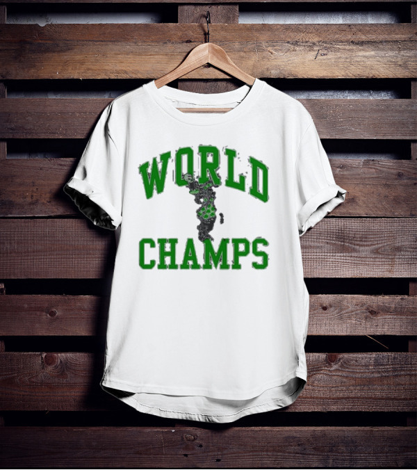 Bos World Champs Basketball Victory T-Shirt