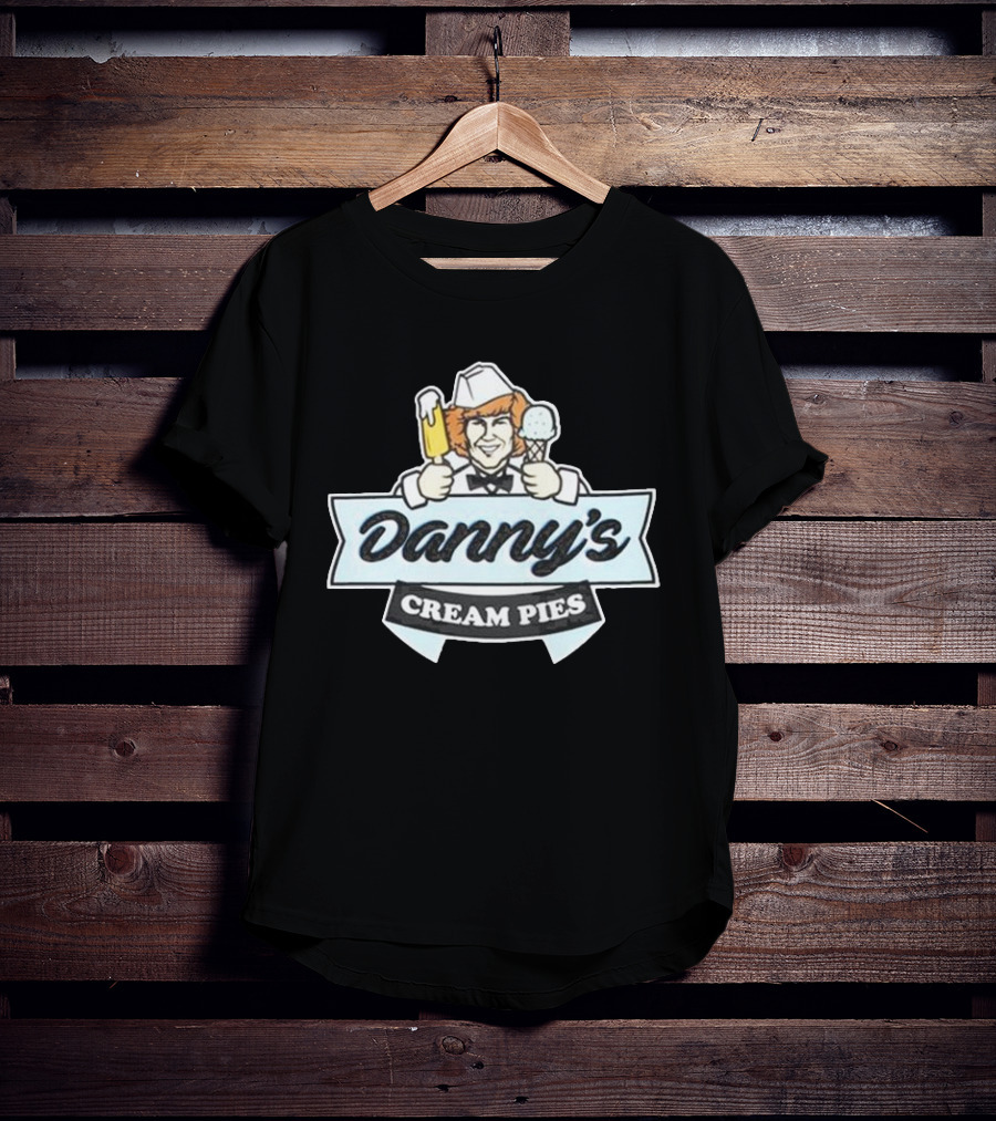 Danny Duncan Danny's Cream Pies Ice Cream Character T-Shirt