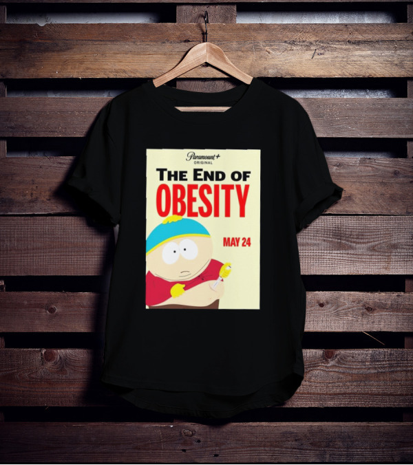 Paramount Original The End Of Obesity May 24 Featuring Iconic Cartoon Character T-Shirt
