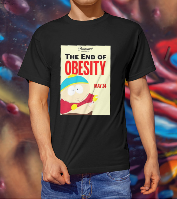 Paramount Original The End Of Obesity May 24 Featuring Iconic Cartoon Character T-Shirt