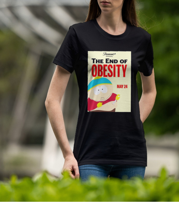 Paramount Original The End Of Obesity May 24 Featuring Iconic Cartoon Character T-Shirt