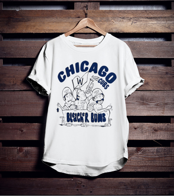 Chicago Cubs Bleacher Bums Tri-Blend T-Shirt