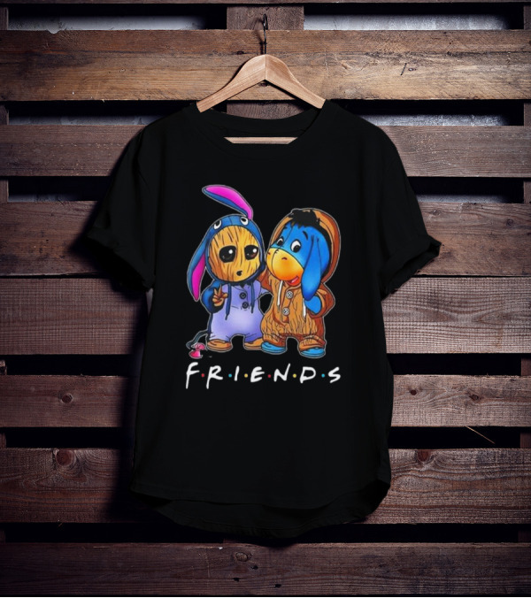 Groot Eeyore Friends Best Buddies Forever T-Shirt