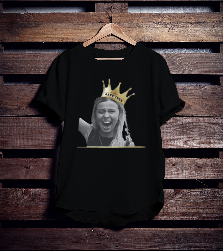 Hawk Tuah Crowned King Spit On That Thang 24 T-Shirt