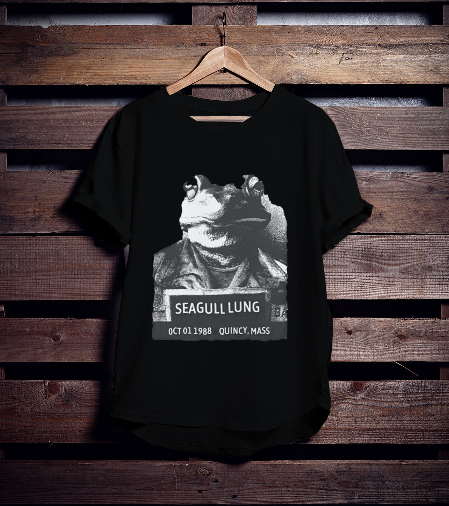 Mrballen Wearing Seagull Lung Oct 01 1988 Quincy Mass T-Shirt