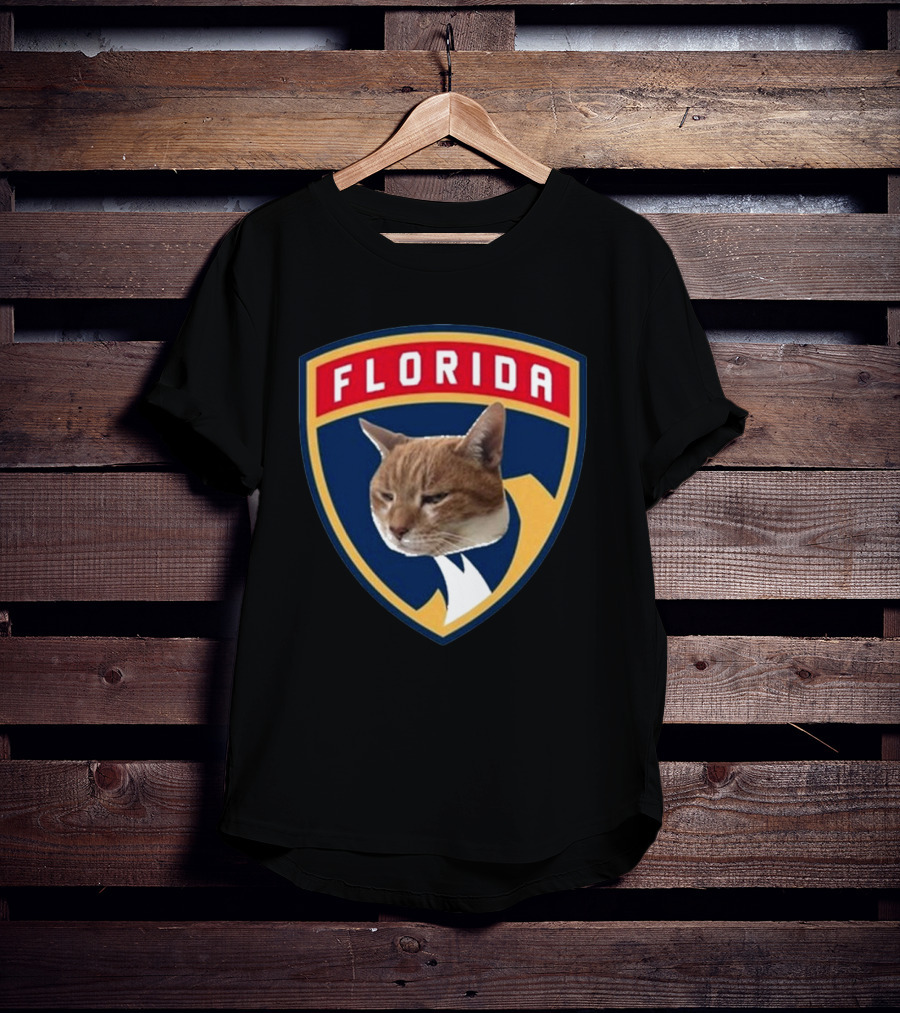 Paul Maurice Florida Cat NHL T-Shirt