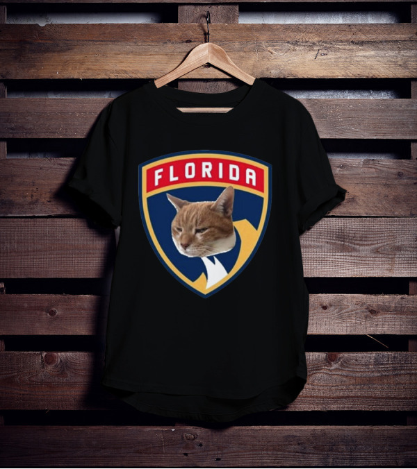 Paul Maurice Florida Cat NHL T-Shirt