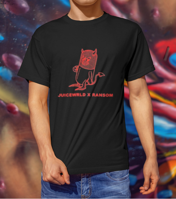JUICE WRLD X RANSOM Devil Capsule T-Shirt