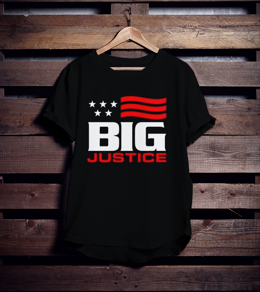 BIG JUSTICE American Flag T-Shirt