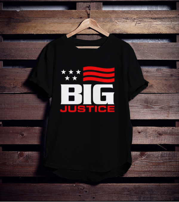 BIG JUSTICE American Flag T-Shirt