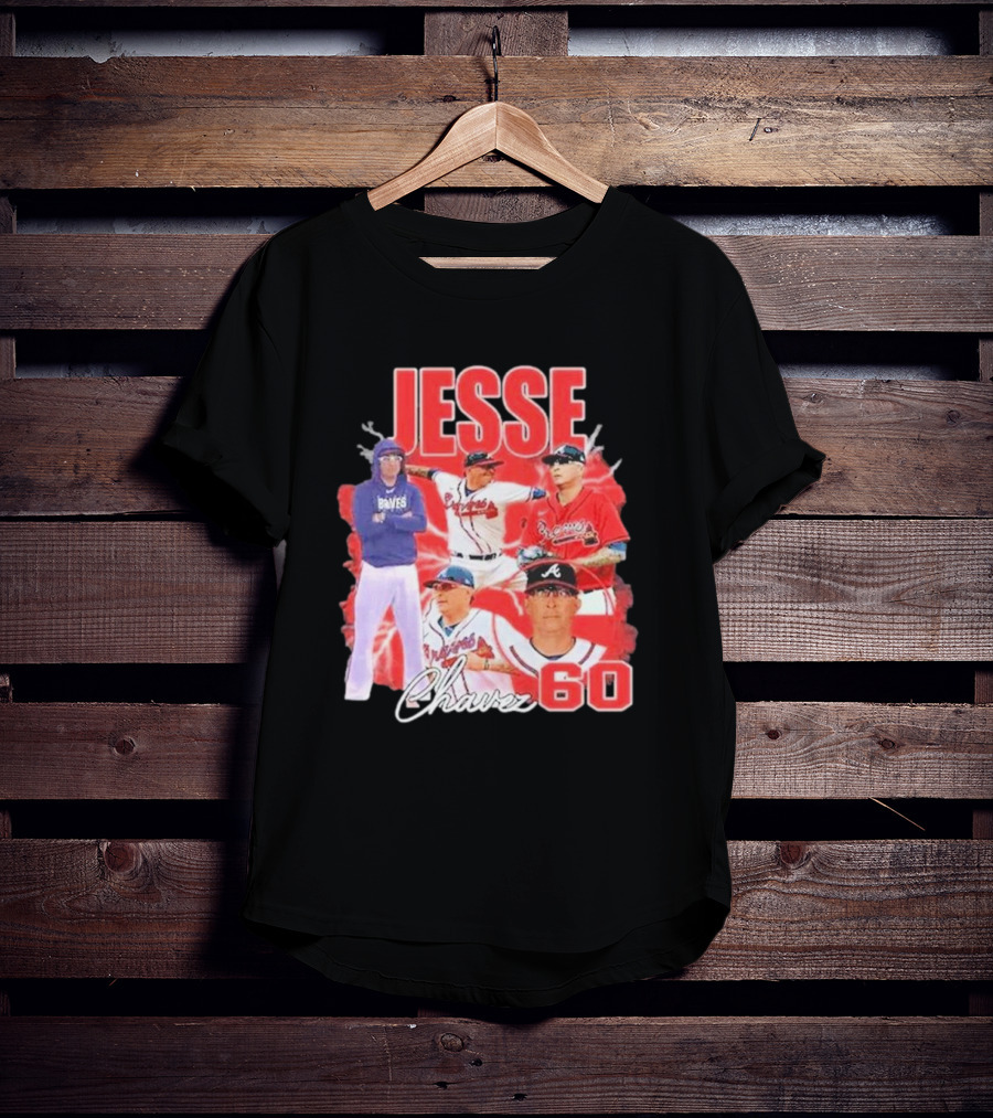 Braves Jesse Chavez 60 T-Shirt