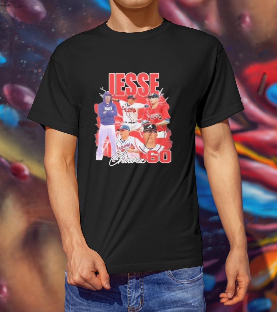 Braves Jesse Chavez 60 T-Shirt