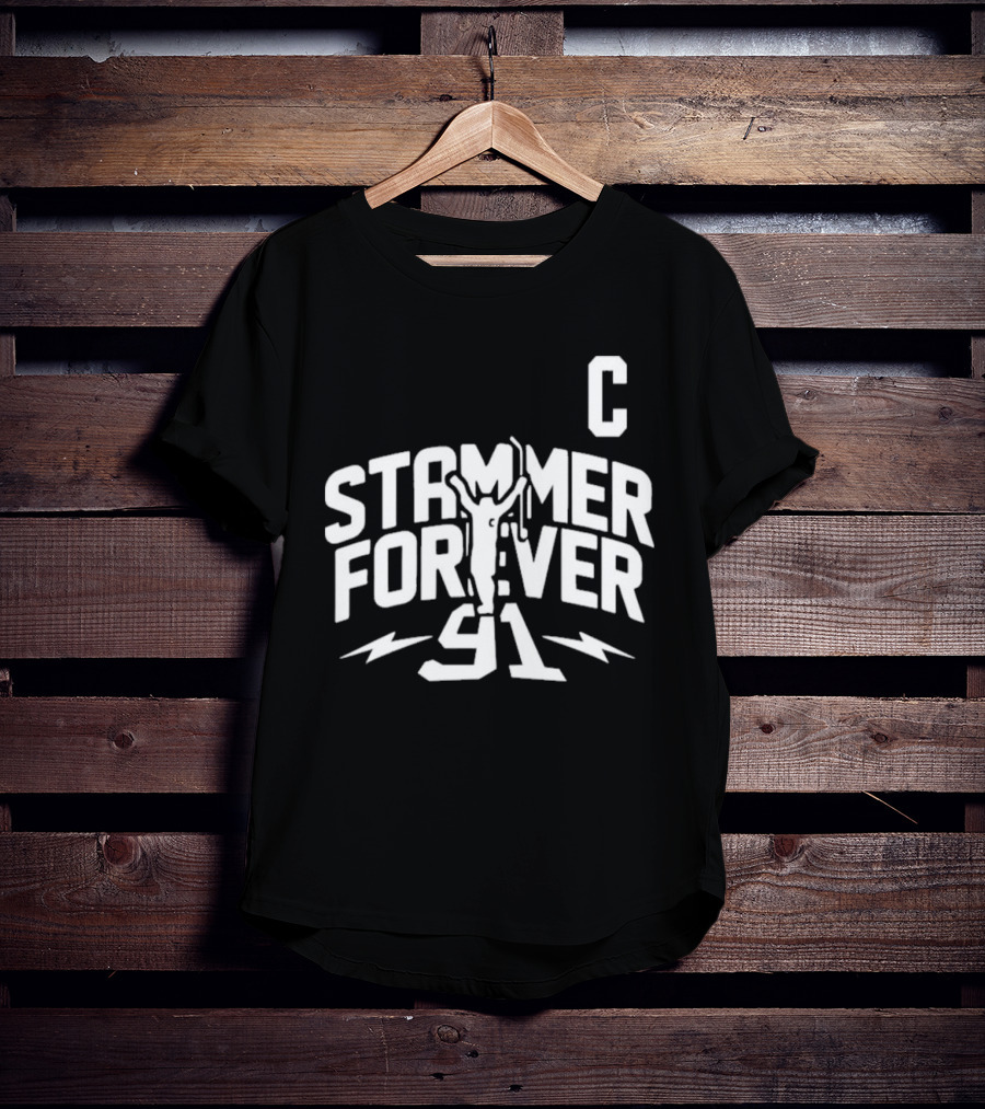 Stammer Forever 91 Hockey Captain Tribute Thank You Stammer T-Shirt