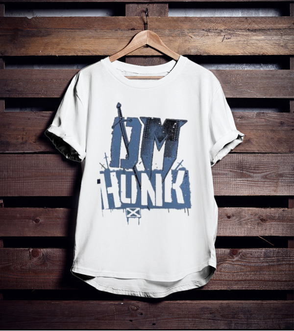 DM Hunk Sword Elements Drew Mcintyre Ringer T-Shirt