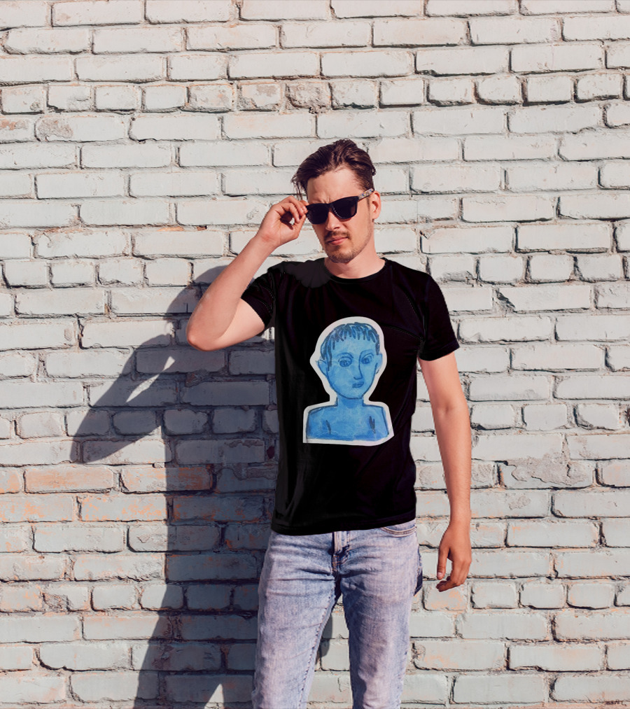 Hardest Fit Pics Blue Boii Iconic Blue T-Shirt