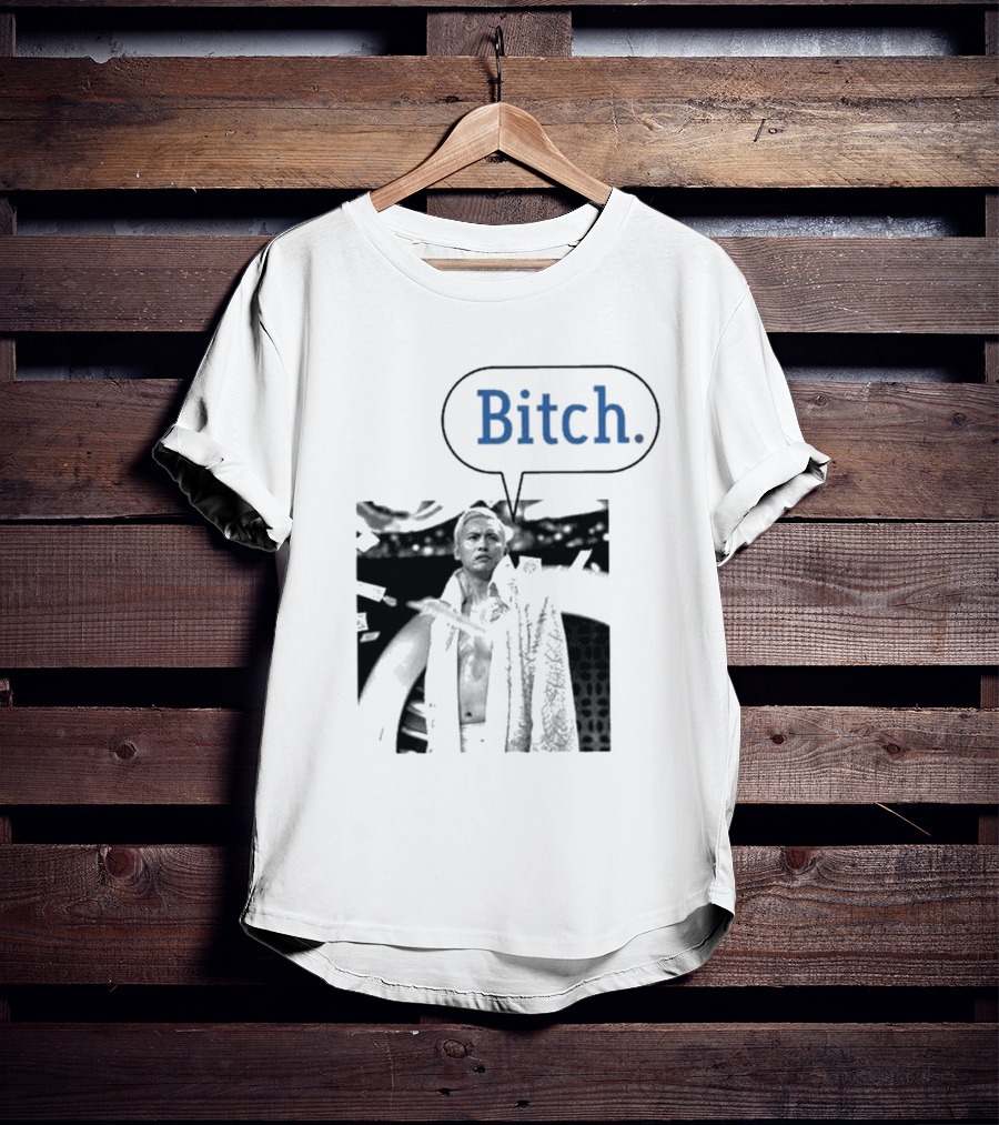 Kazuchika Okada Speech Bubble Bitch T-Shirt