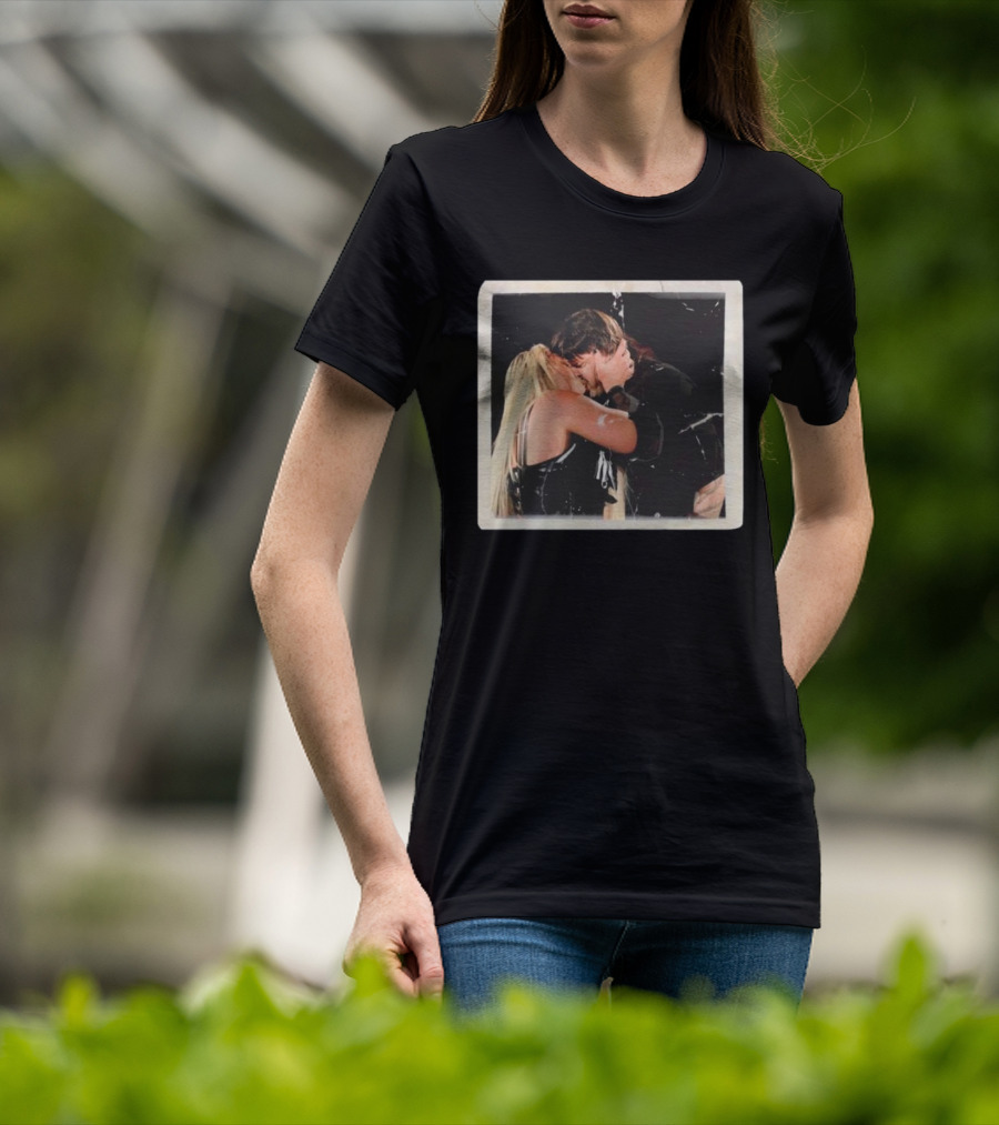 Liv Morgan Dominik Mysterio Candid Kiss Moment T-Shirt