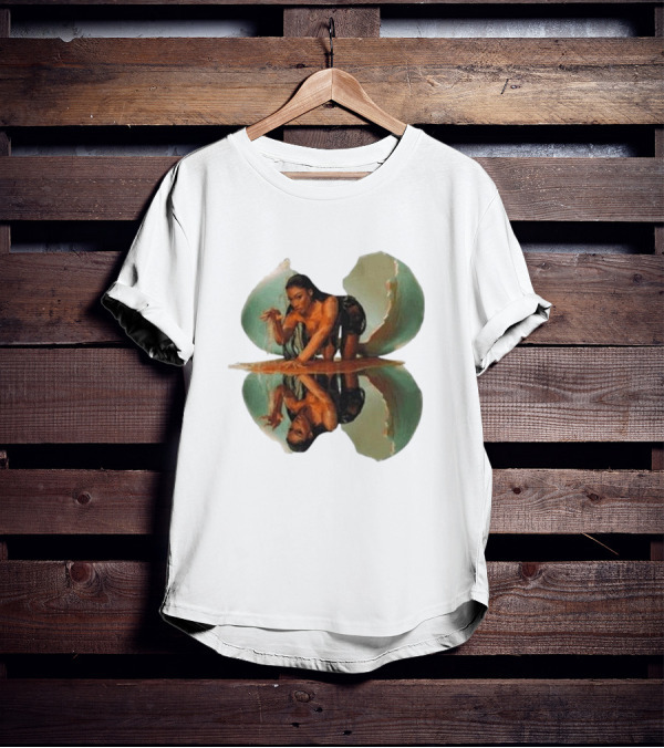 Megantheestallion Megan Sand Hatching Reflection Image T-Shirt