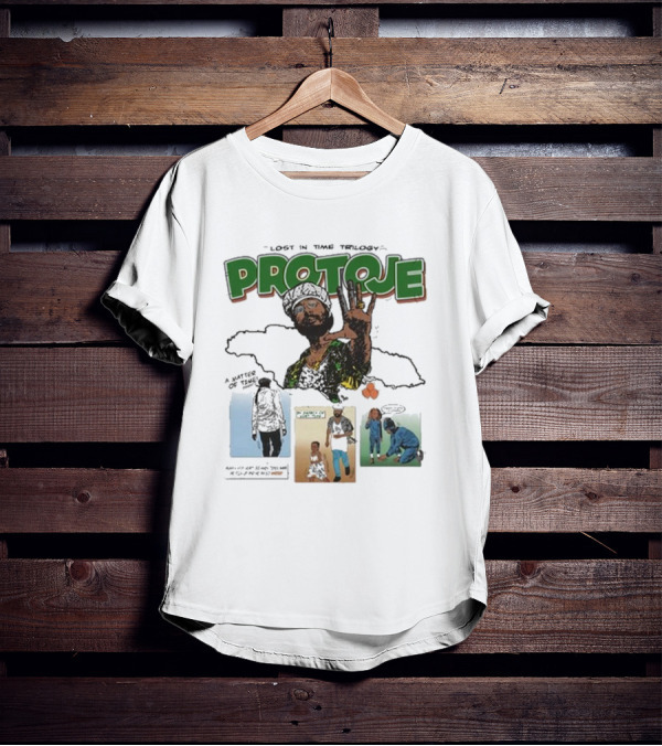 Protoje Lost In Time Trilogy Reggae Series Imagery And Covers T-Shirt