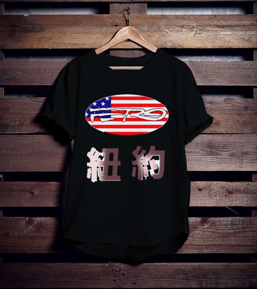 Awake NY Ferg American Flag Oval Logo T-Shirt
