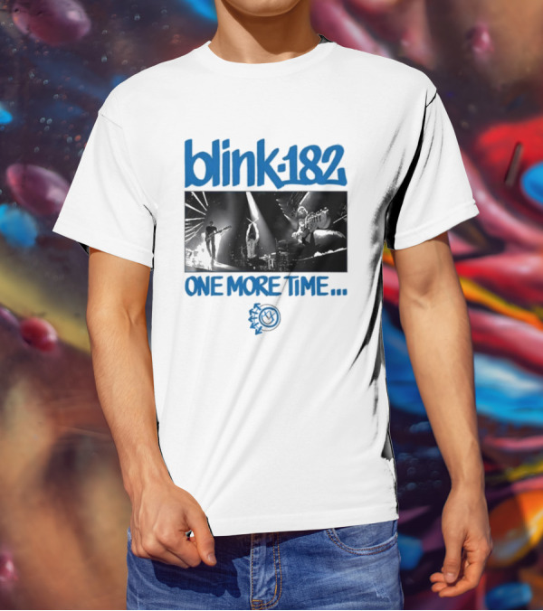 Blink-182 One More Time Concert Photo T-Shirt