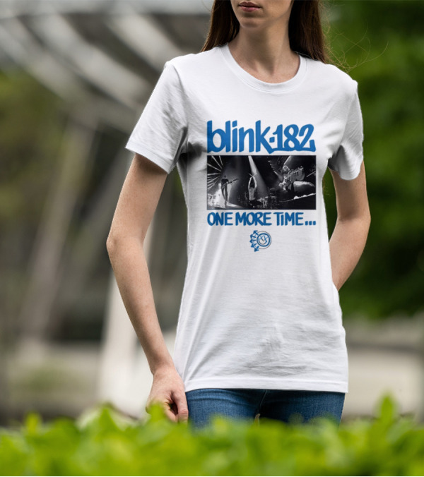 Blink-182 One More Time Concert Photo T-Shirt