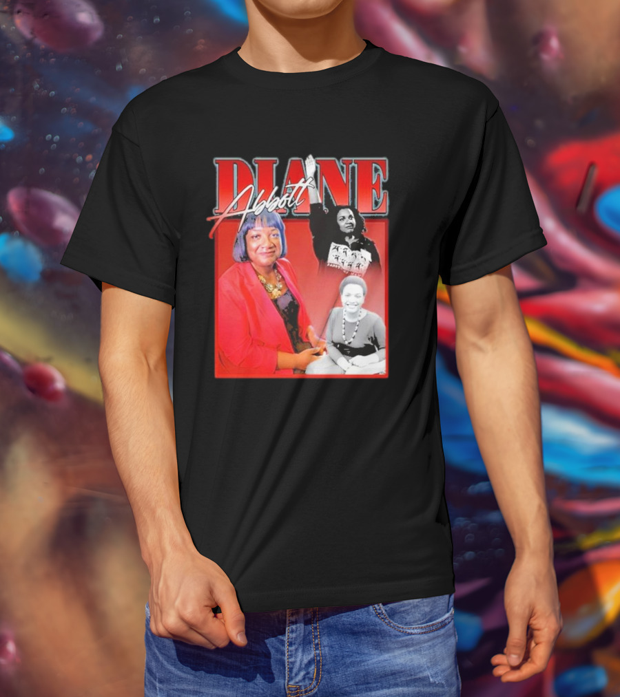 Diane Abbott Empowerment Portrait Collage T-Shirt