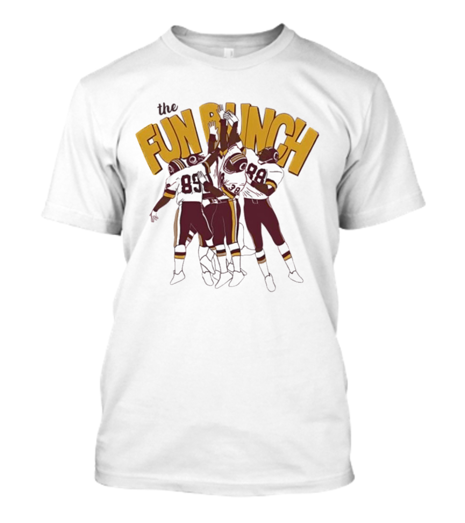 The Fun Bunch Rick Doc Walker Football T-Shirt