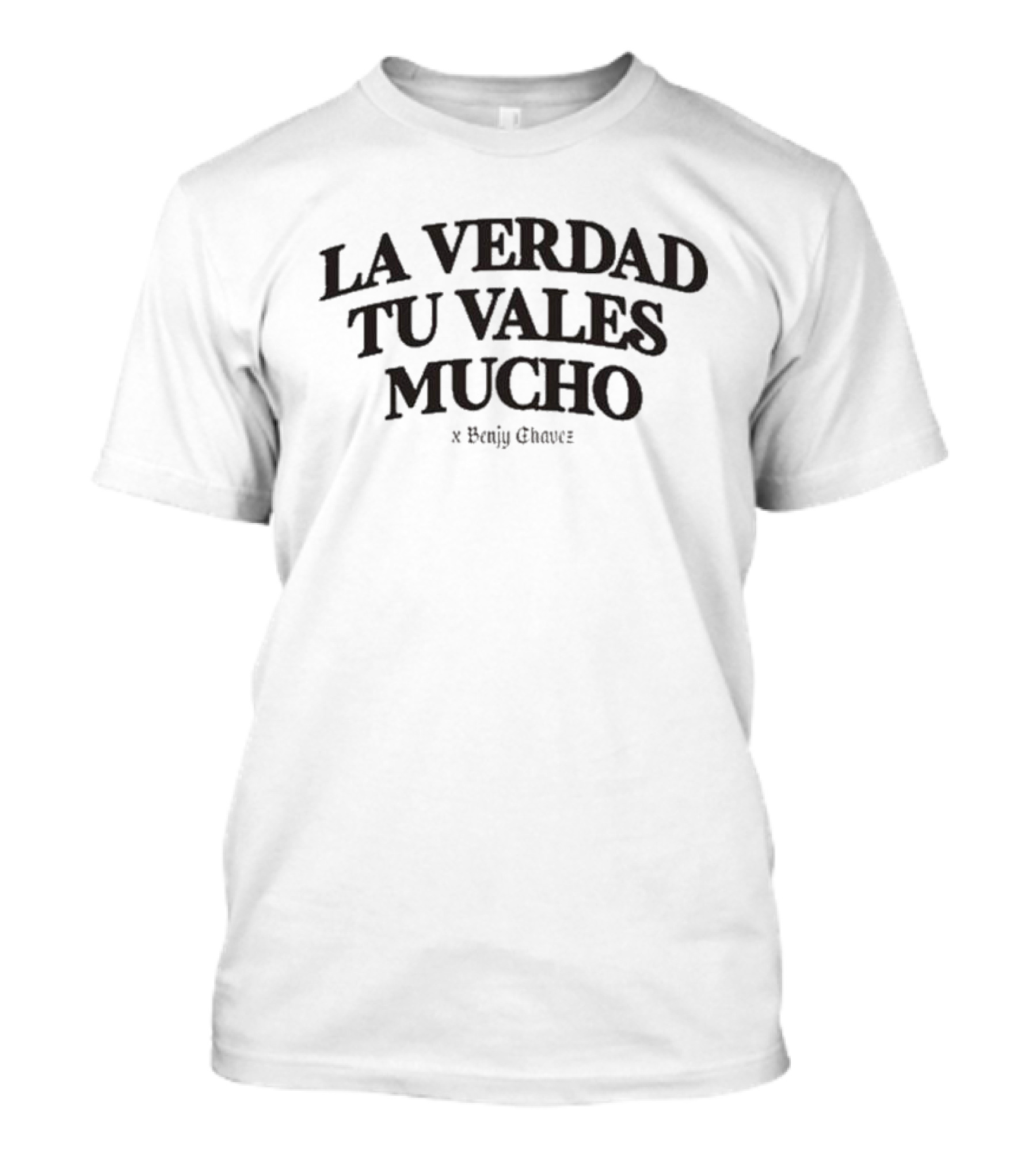Benjy Chavez La Verdad Tu Vales Mucho Oversized Cafecito T-Shirt
