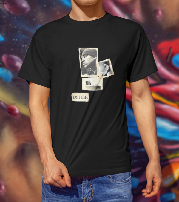 Usher Confessions Album Collage T-Shirt