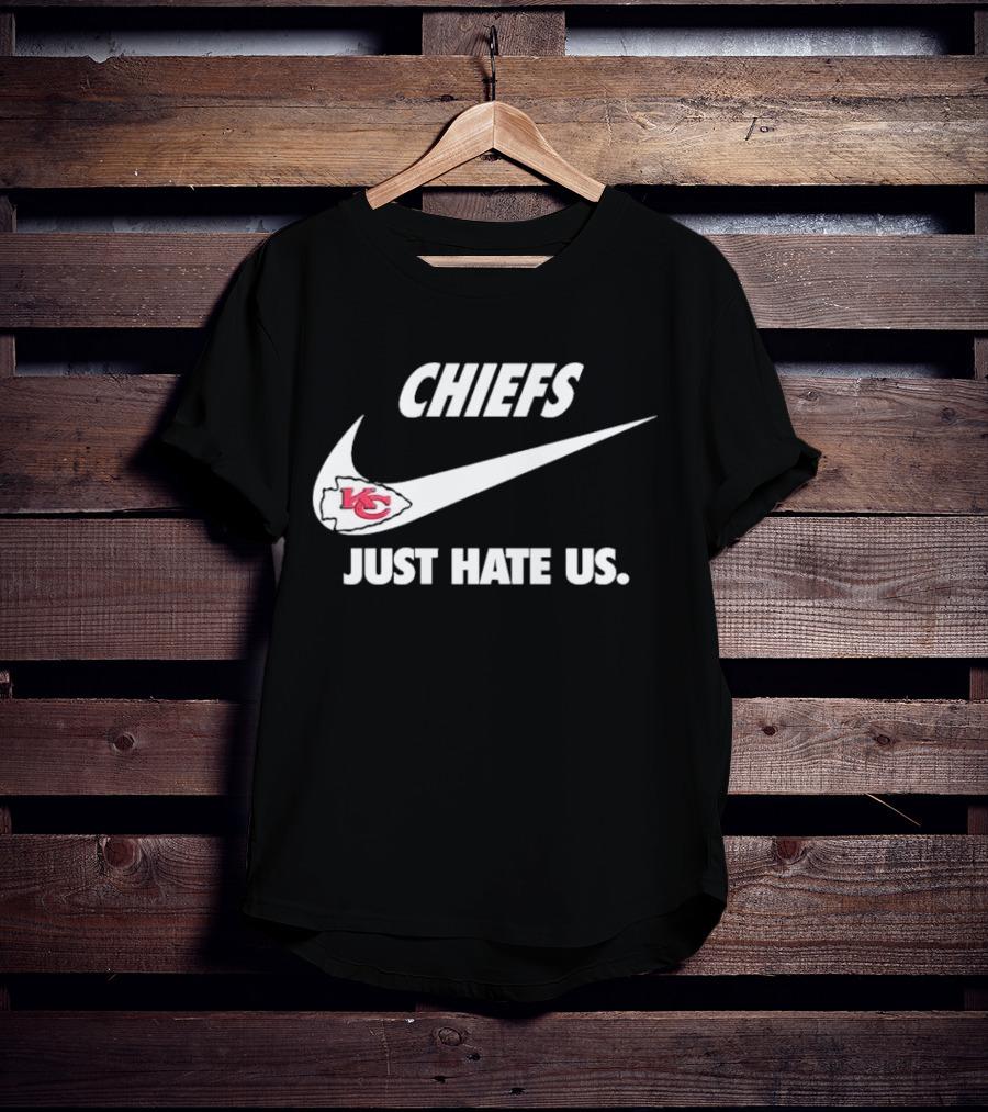 CHIEFS KC Just Hate Us T-Shirt