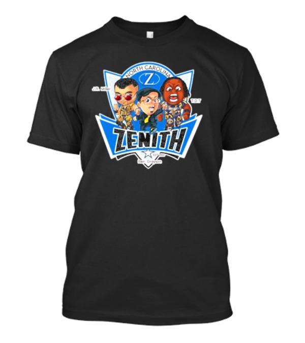 Zenith North Carolina J.R. Miller T.D.T Cartoon By Ben Grayson T-Shirt