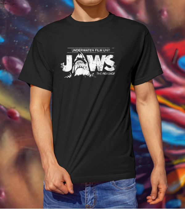 Jaws The Revenge Underwater Film Unit Frightrags T-Shirt