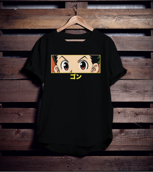 Gon Eyes Hunter X Hunter Anime Manga Face T-Shirt