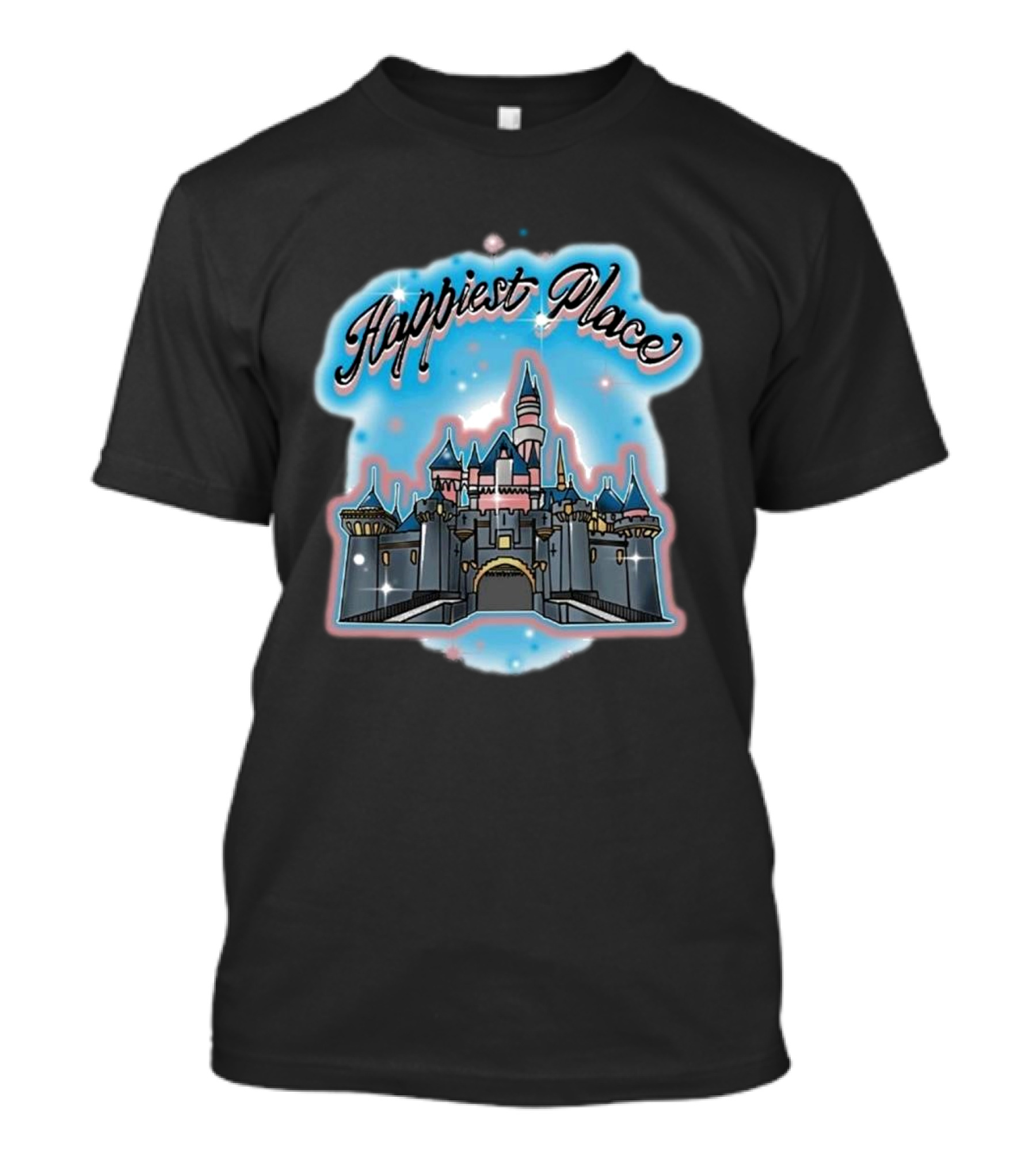 Happiest Place Rope Drop Threads Castle T-Shirt