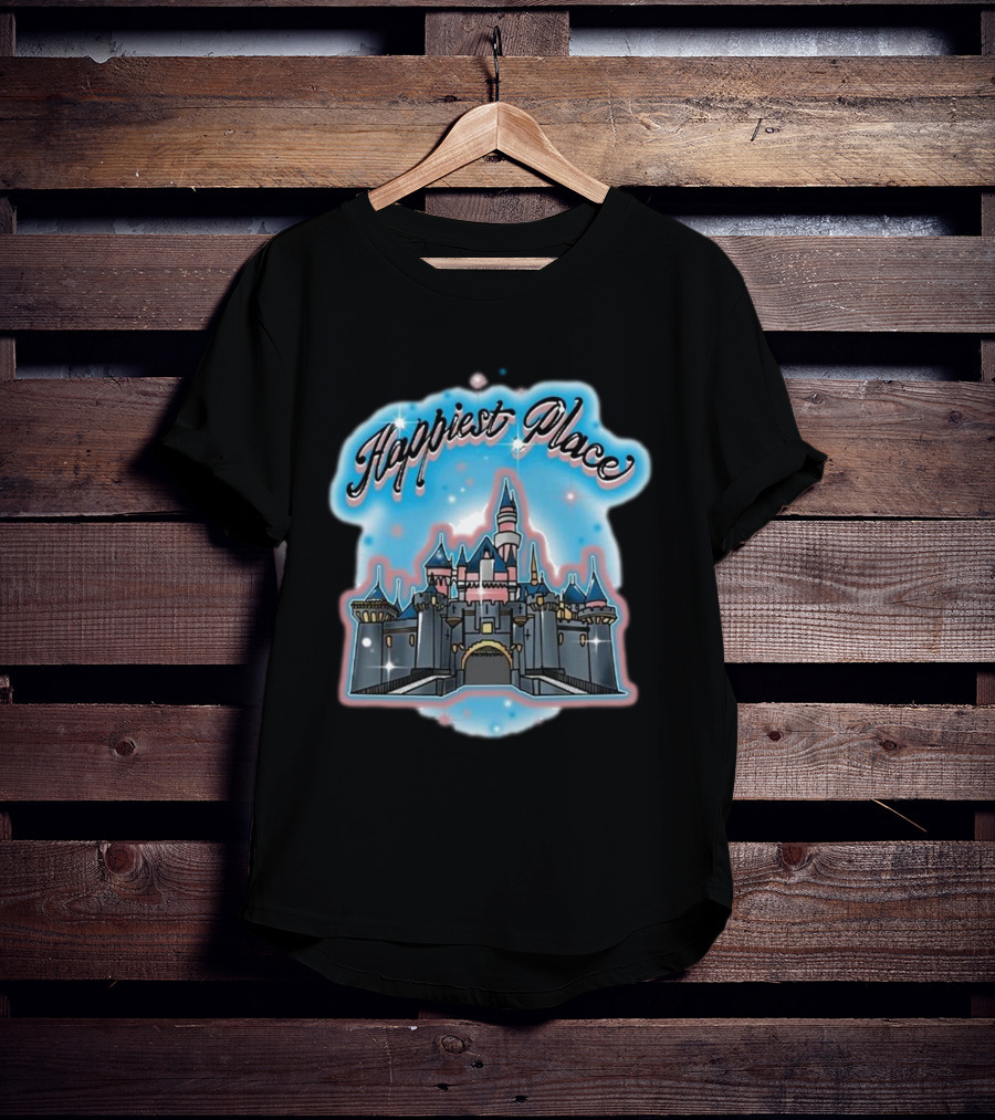 Happiest Place Rope Drop Threads Castle T-Shirt
