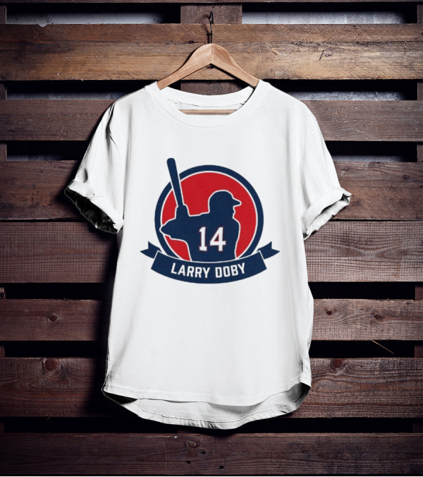 Larry Doby 14 Baseball T-Shirt