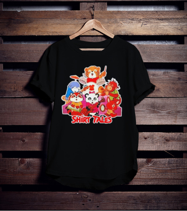 Shirt Tales Band Tribute Kids 80s Music Adventure T-Shirt