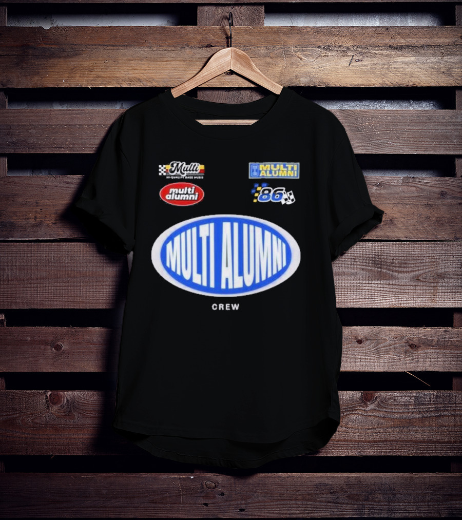 Big K.R.I.T. Multi Alumni Racing Crew 86 High-Quality Bass Music T-Shirt