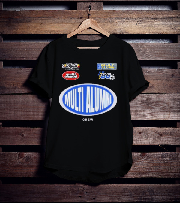 Big K.R.I.T. Multi Alumni Racing Crew 86 High-Quality Bass Music T-Shirt