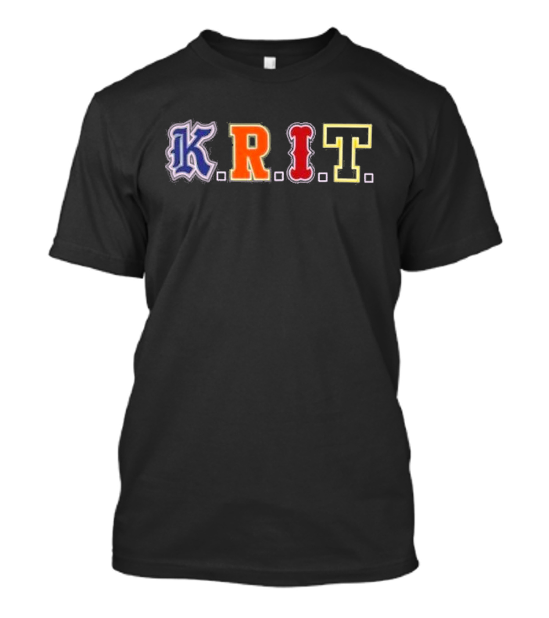 Big K.R.I.T. Varsity Style Multicolor T-Shirt